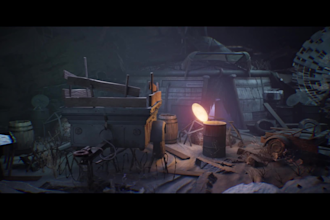 develop game environment in unreal engine, blender, game landscape, level design