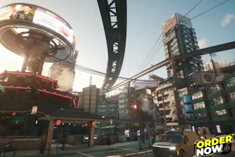 create professional game trailer, game promo videos, cgi