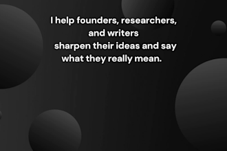 rewrite your writing for clarity, logic, and structure