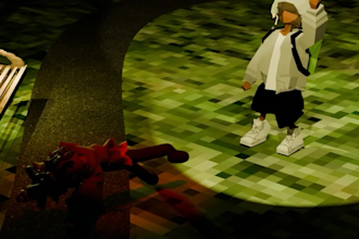 create nostalgic ps1, n64 style character animations