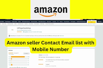 provide amazon seller contact email list in USA and UK