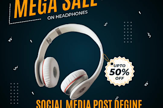 design all product banner or ads and social media poster