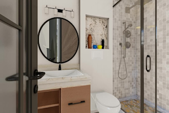 design and remodel your bathroom in less than 24 hours
