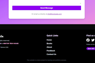 develop a professional next js website with clean UI UX