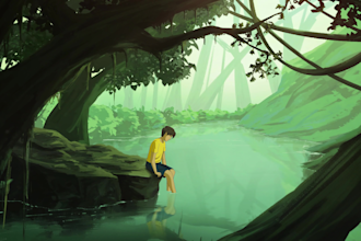 create lofi loop animation and illustration music videos