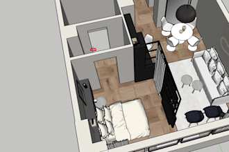 be your professional architect 2d plans, 3d model