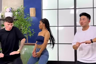 create unique tik tok dance, dance video for your song