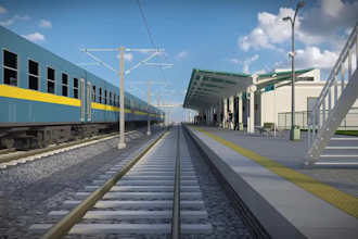do 3d model of road, renovate railway station city permit any infrastructure