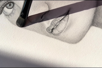 draw a realistic pencil portrait from your photo