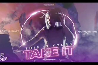 design a professional and modern spotify banner