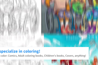 draw and color anything you want