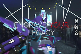 create a 3d apex legend banner edit