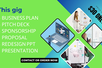 fundraising elevator pitch deck, sponsorship proposals, improve PPT presentation