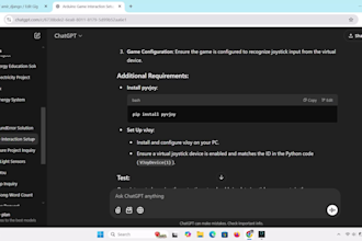 do prompt engineering to make web site and all other things