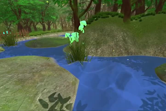 create 3d game environment landscape metaverse world roblox map,3d concept art,