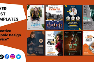 desgin social media posts, reels in canva