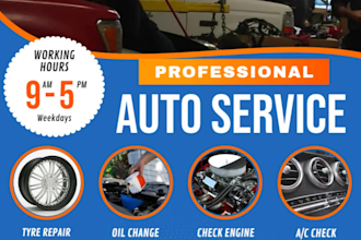 create auto repair facebook instagram tiktok video reels ads