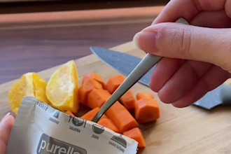 create a ugc video for beverages and food