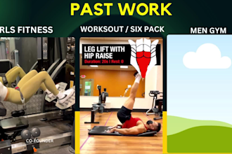 fitness and health reels for youtube shorts instagram and tiktok