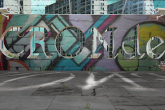 make glamorous graffiti street art intro