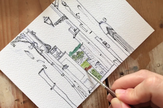 paint an original handmade watercolor artwork from your idea