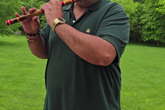 record a soulful indian bansuri flute for your song or project