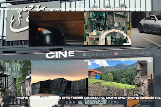 do professional real estate video editing services cinematic edits