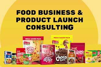be your food product launch consultant
