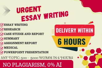 do urgent essay writing as an essay writer, case study, research summary, paper