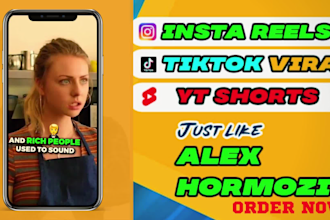 edit reels and instagram,tiktok,short videos in 1 day