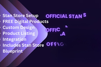 build your stan store with digital products to sell