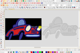 do embroidery logo digitizing design into dst file