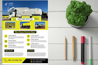do professional business flyer design, brochure and poster