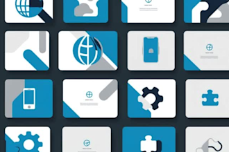 design custom vector icon for website app