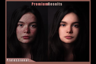 do professional photo retouch and enhance details