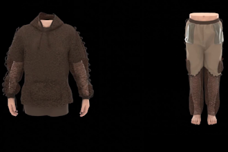 model you 3d garments