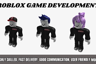 develop you a custom roblox game
