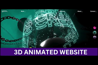animate 3d spline,3d animated webflow, 3d scrolling animation, figma to webflow