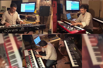 record professional piano and any keyboards