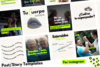 desing asthethic and custom canva templates for your instagram feed