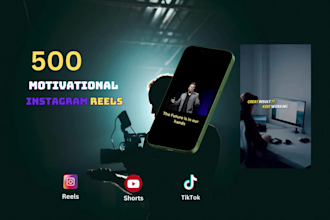 create motivational youtube shorts and instagram reels