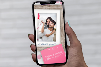 do an original video save the date for your wedding