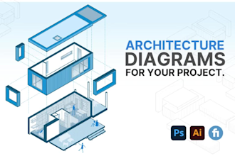 create isometric diagrams for your architectural projects