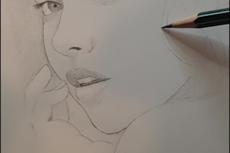 sketch tasteful sensual scenes with custom artistic flair