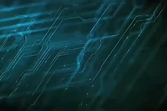 electric hologram intro for youtube
