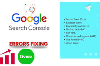 do webflow 404 errors, google search console with gsc error