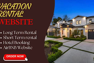 short term rental, long term rental, vacation website, hotel booking