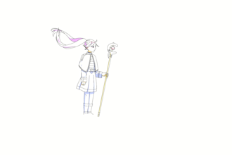 make a loop animation of your character