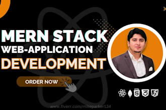 be your full stack web application developer using react js, node js, vue js