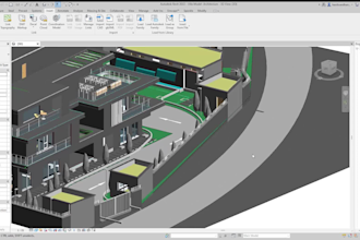 do revit architectural bim models, plans, elevation